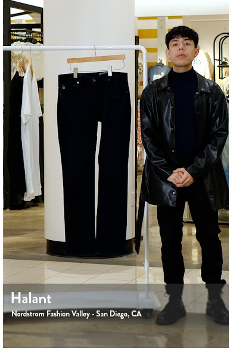 Graduate Slim Straight Leg Jeans video