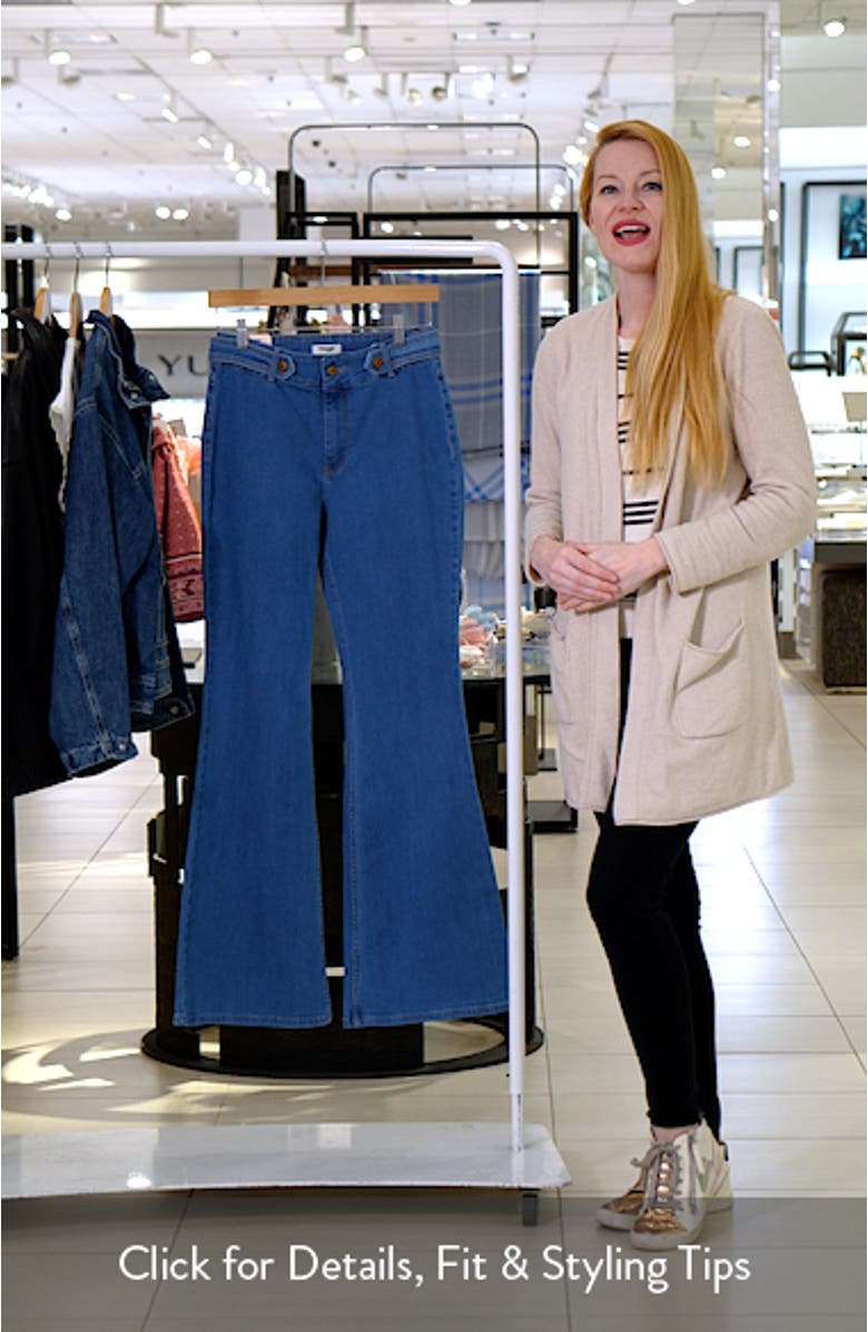 Belted Flare Jeans, sales video thumbnail
