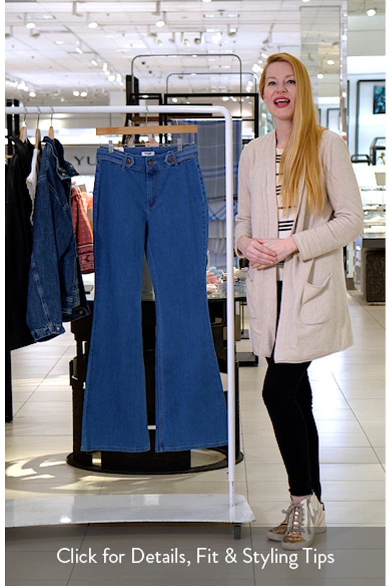 Belted Flare Jeans video