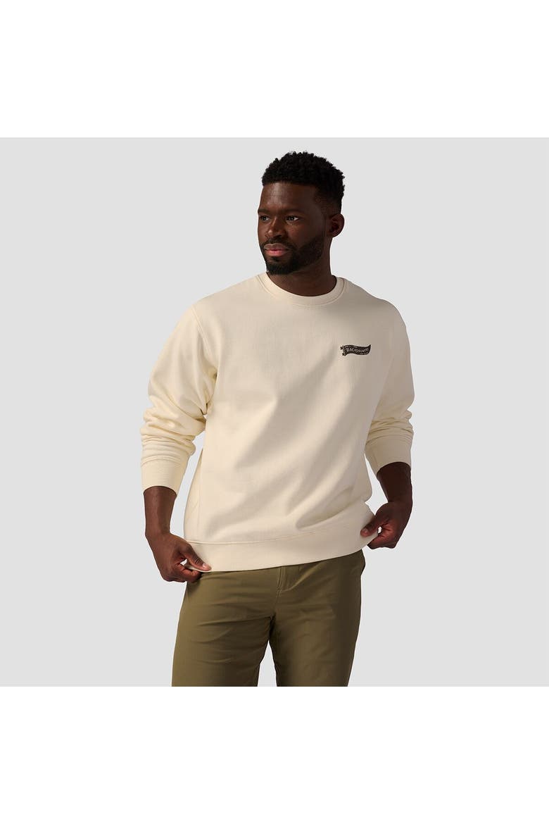 Palo Alto Poster Crew Sweatshirt, Alternate, color, Vintage White