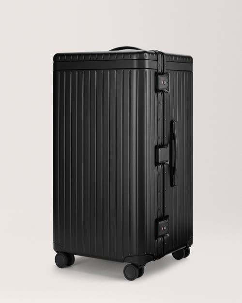 Carl Friedrik The Trunk Suitcase In Black/black