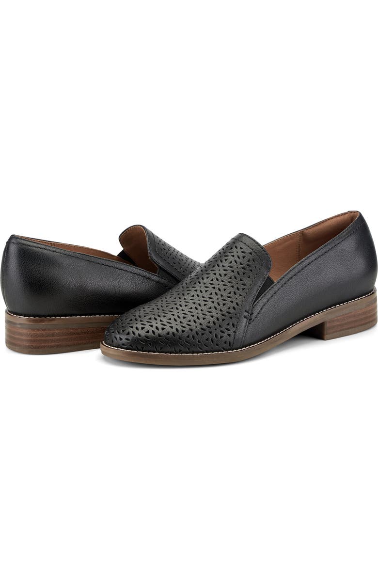 Earth<sup>®</sup> Piper Perforated Loafer, Alternate, color, Black