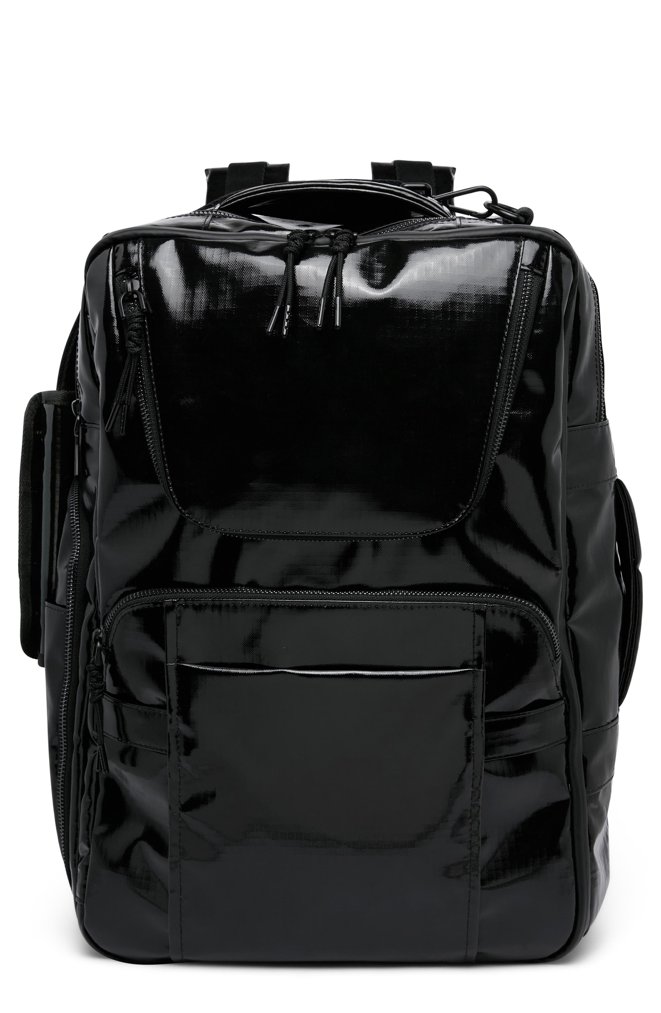 Dakota Travel Backpack, Main, color, BLACK RIPSTOP NYLON