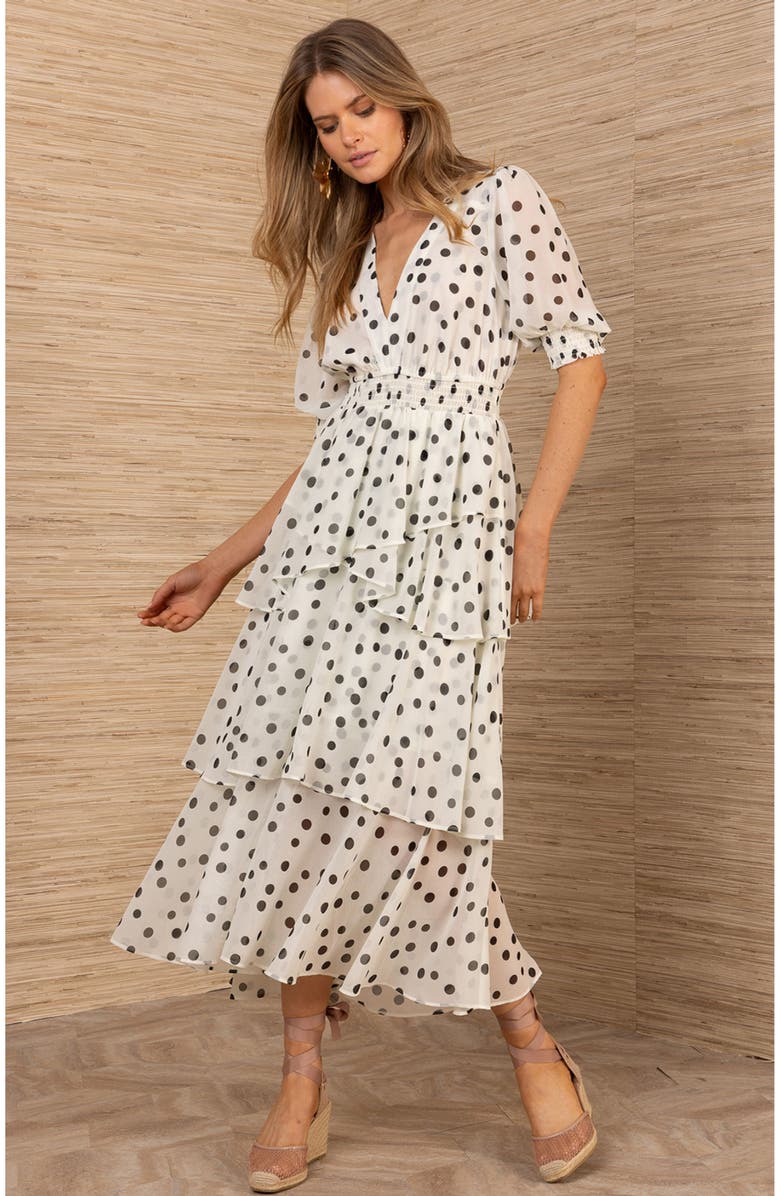 Hale Bob Kiera Chiffon Dress, Alternate, color,