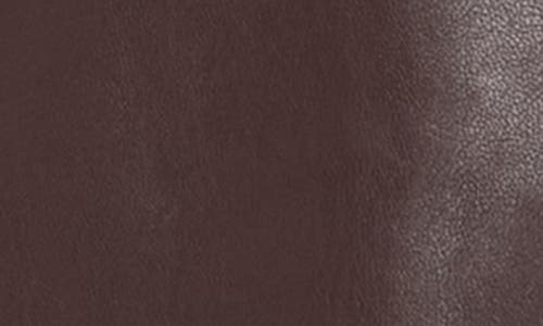 Truth Faux Leather Cap Sleeve Quilted Vest In Brown