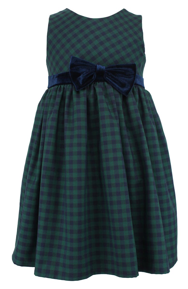 Popatu Check Sleeveless Dress, Main, color, 