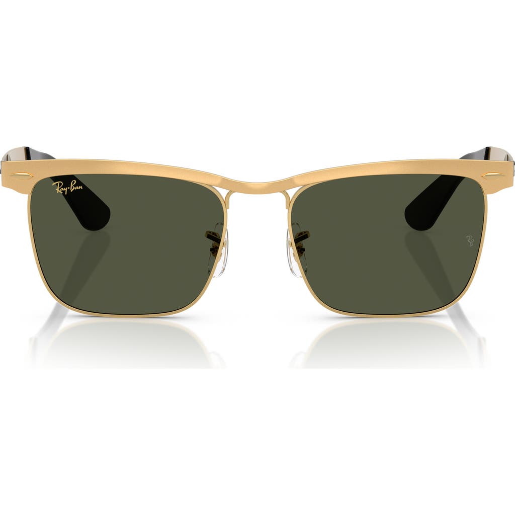Ray Ban Ray-ban Wayfarer Deluxe 56mm Sunglasses In Green
