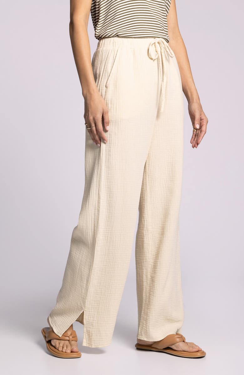 Thread & Supply Verna Wide Leg Pants, Main, color, Bone