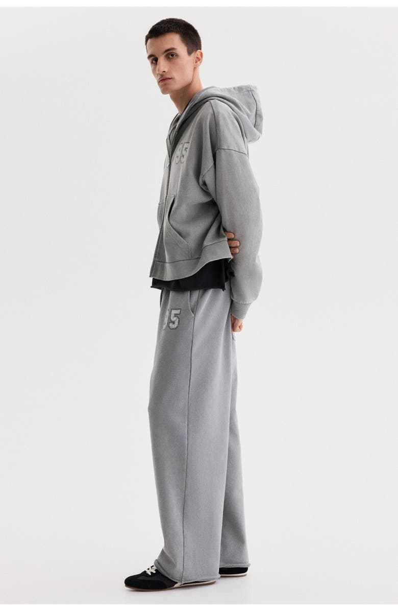 H&M Relaxed-fit sweatpants, Alternate, color, Dusty Gray/95