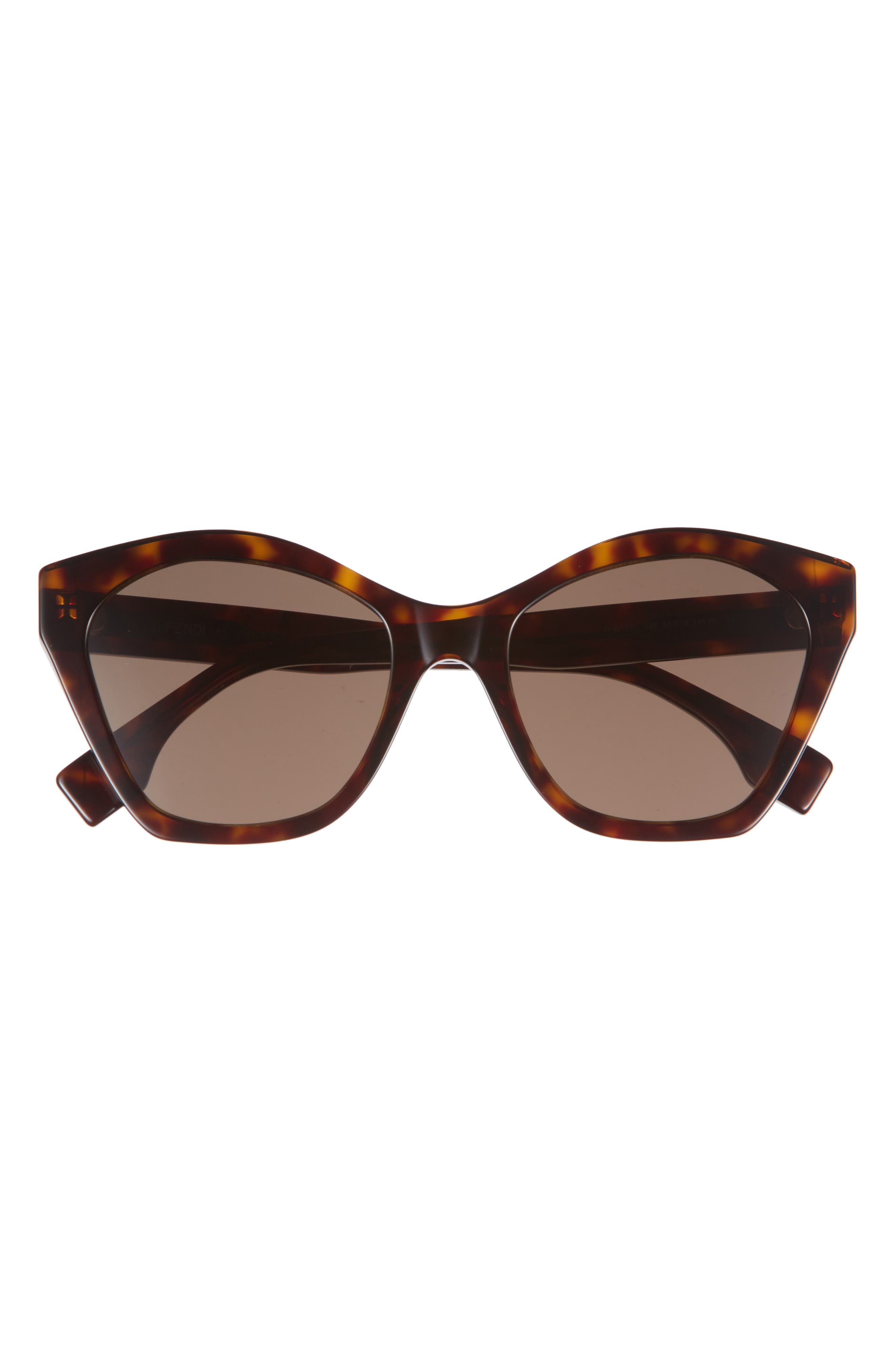 Lettering 52mm Square Sunglasses
