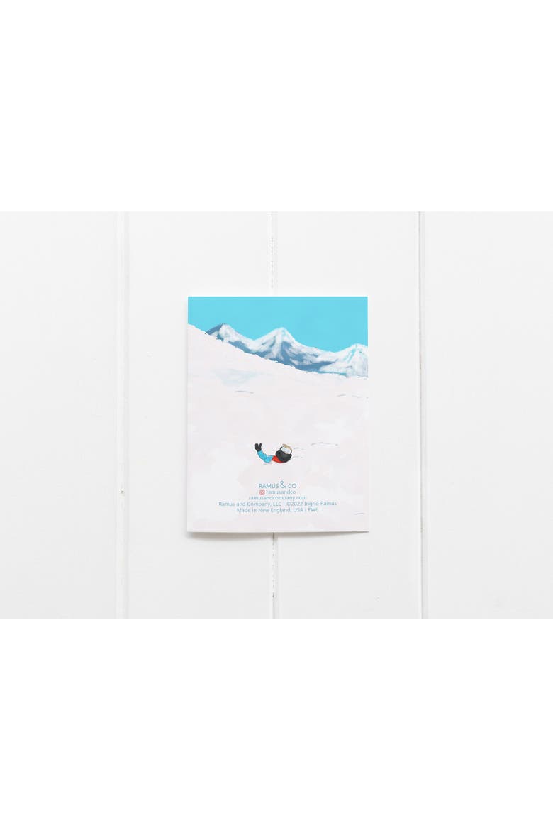 Winter Ski Yard Sale Greeting Card Pack, Alternate, color, Multi-Pack