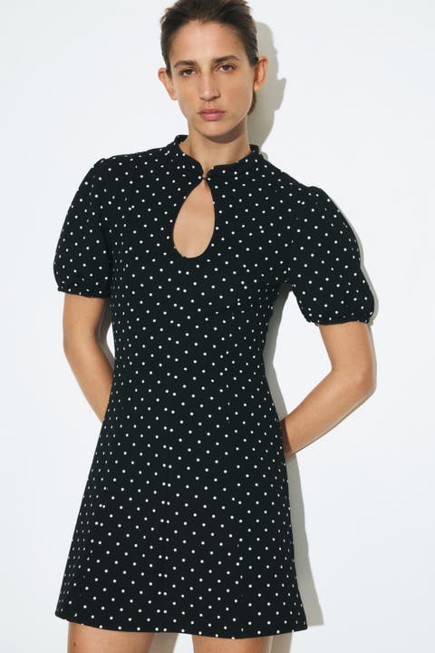 Ponte Keyhole Dress