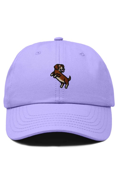 DALIX DALIX DACHSHUND EMBROIDERED DAD CAP
