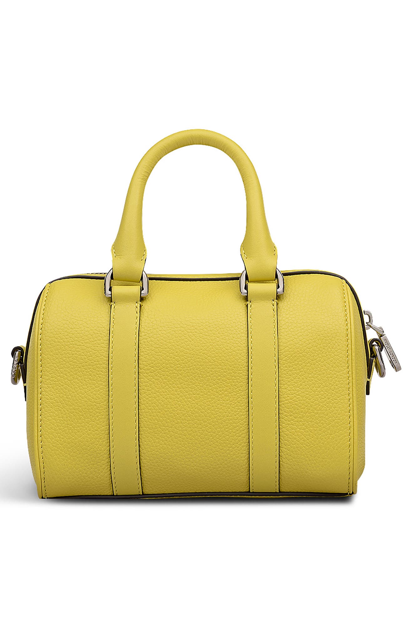 Radley Mini Noble Alley Zip Top Handle Bag, Alternate, color, Limoncello
