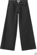 MANGO TEEN Glitter Wide Leg Jeans