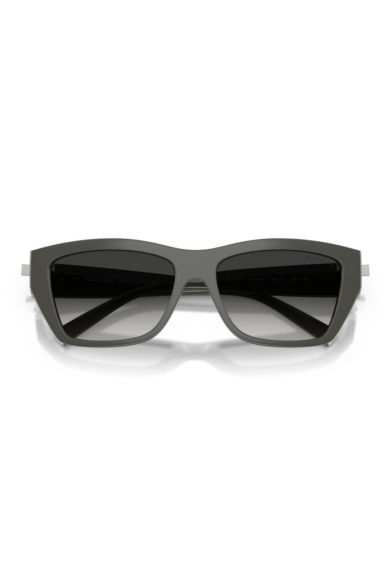 56mm Rectangular Sunglasses, Alternate, color, COCA COLA SAPPHIRE / GRAY