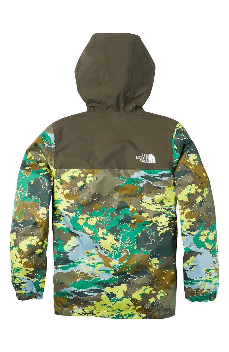 The North Face Kids' Resolve Reflective Camo Print Jacket, Alternate, color,