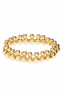BaubleBar Pisa Double Ball Stretch Bracelet