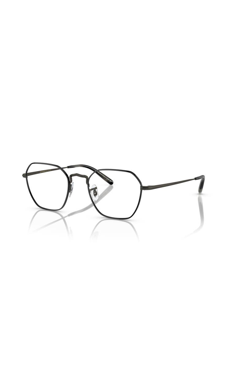 Oliver Peoples 49mm Rectangle optical glasses, Main, color, Grey