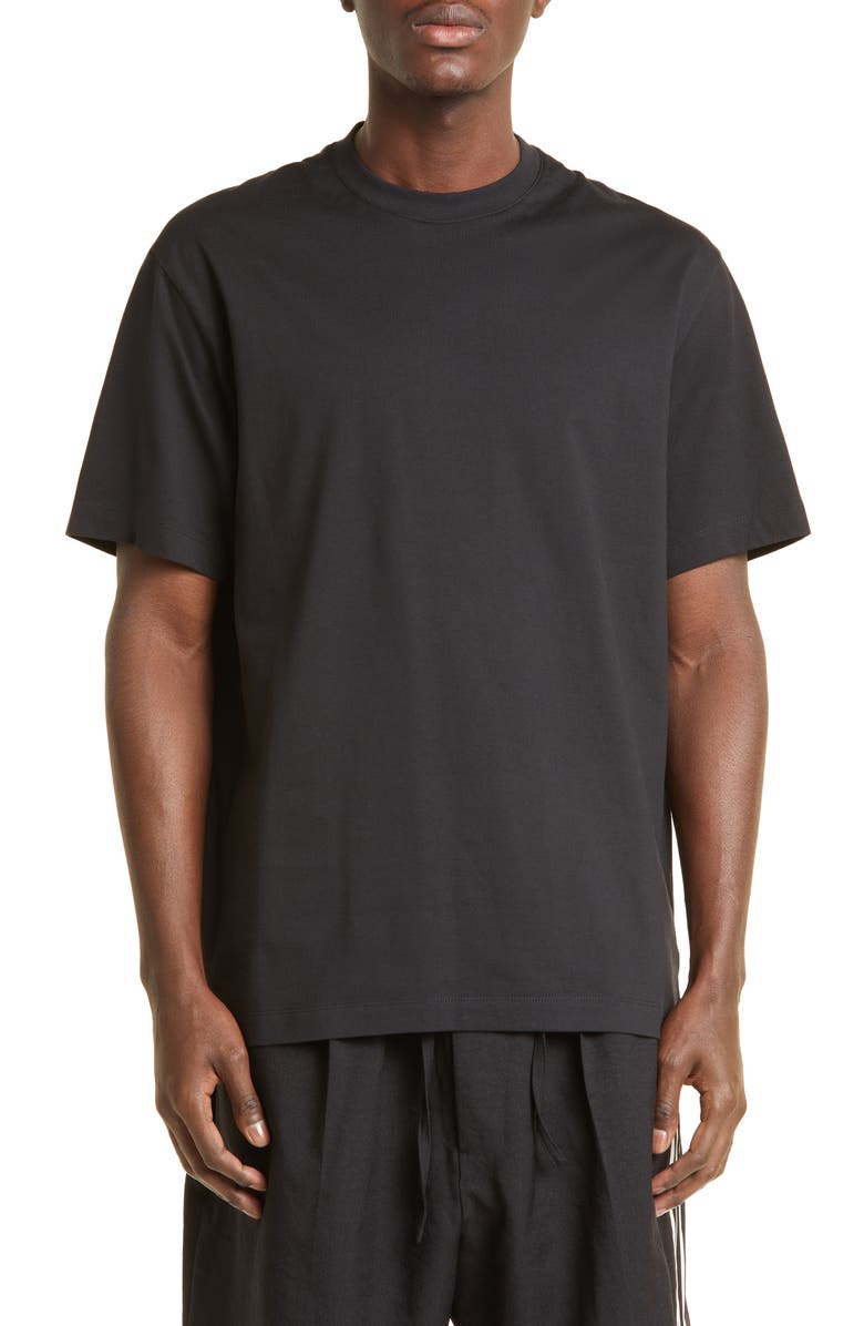 Y-3 Relaxed Cotton T-Shirt, Main, color, 