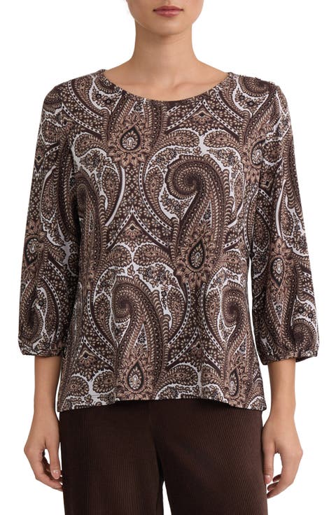 Puff Cuff Knit Top