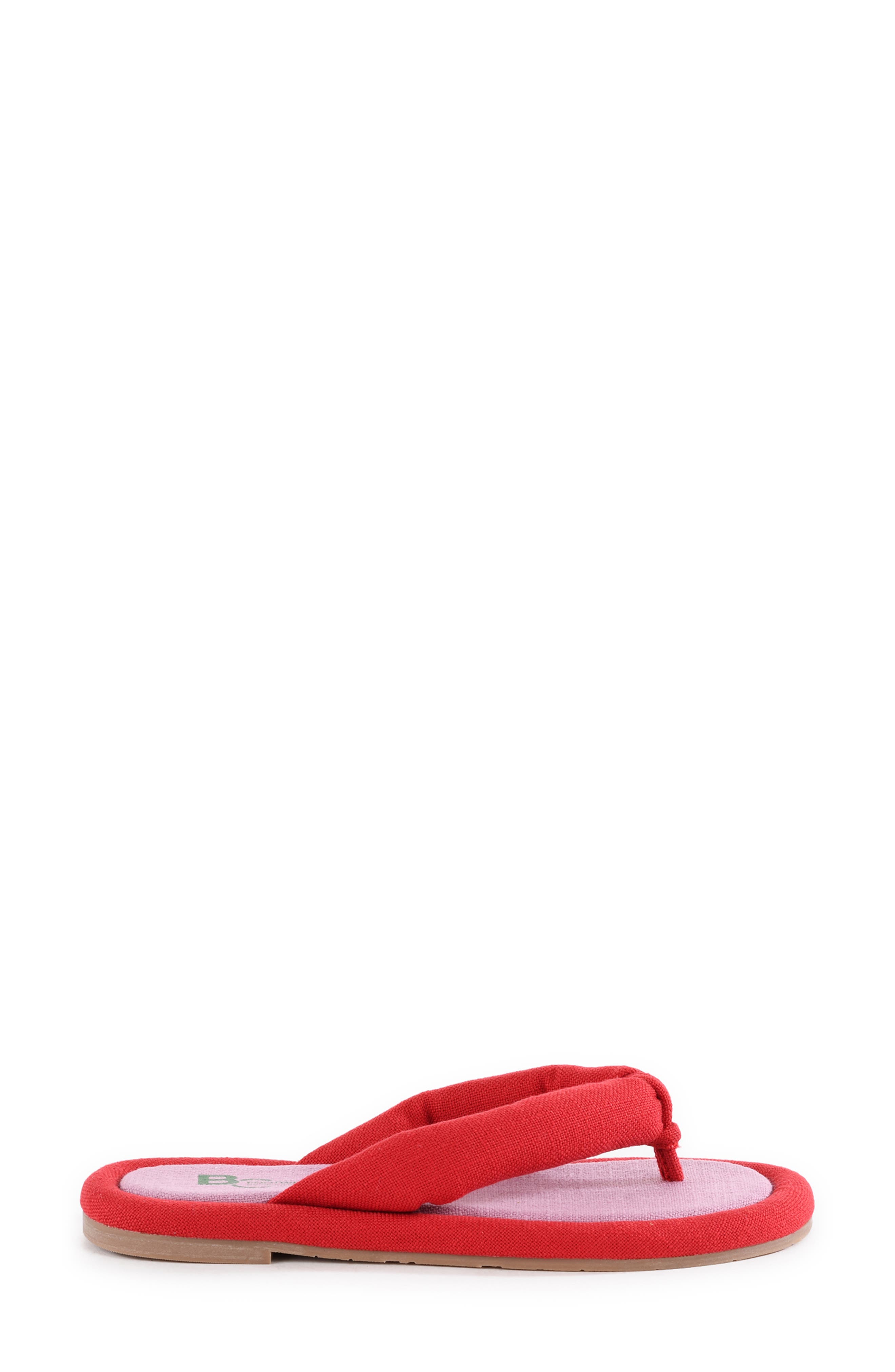 Flipside Flip Flop, Alternate, color, RED