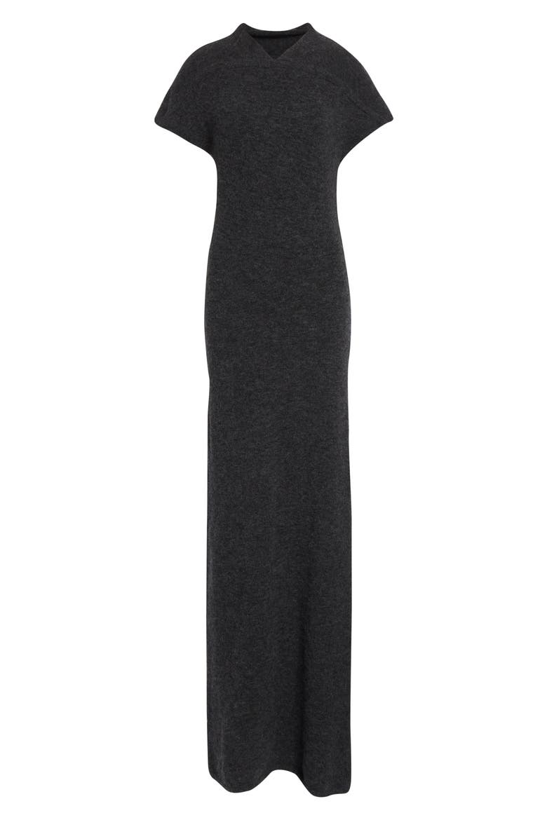 Abie Boiled Knit Sweater Dress, Alternate, color, DARK GREY