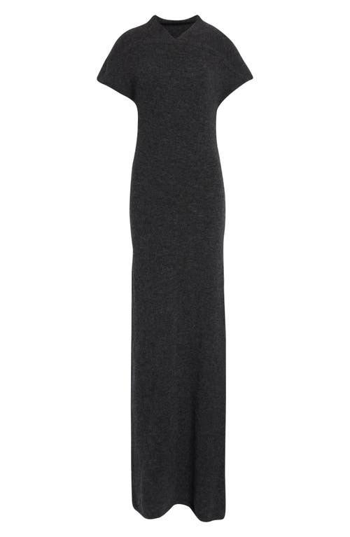 Proenza Schouler Abie Boiled Knit Sweater Dress In Gray