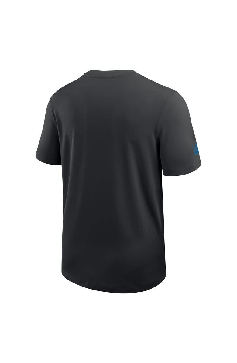 Nike Men's Nike Black Detroit Lions Sideline UV Performance Coach Shirt, Alternate, color, Black