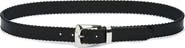 Khaite Benny Whipstitch Leather Belt