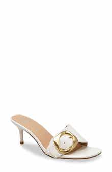 CHASE AND CHLOE Nailee Buckle Slide Sandal