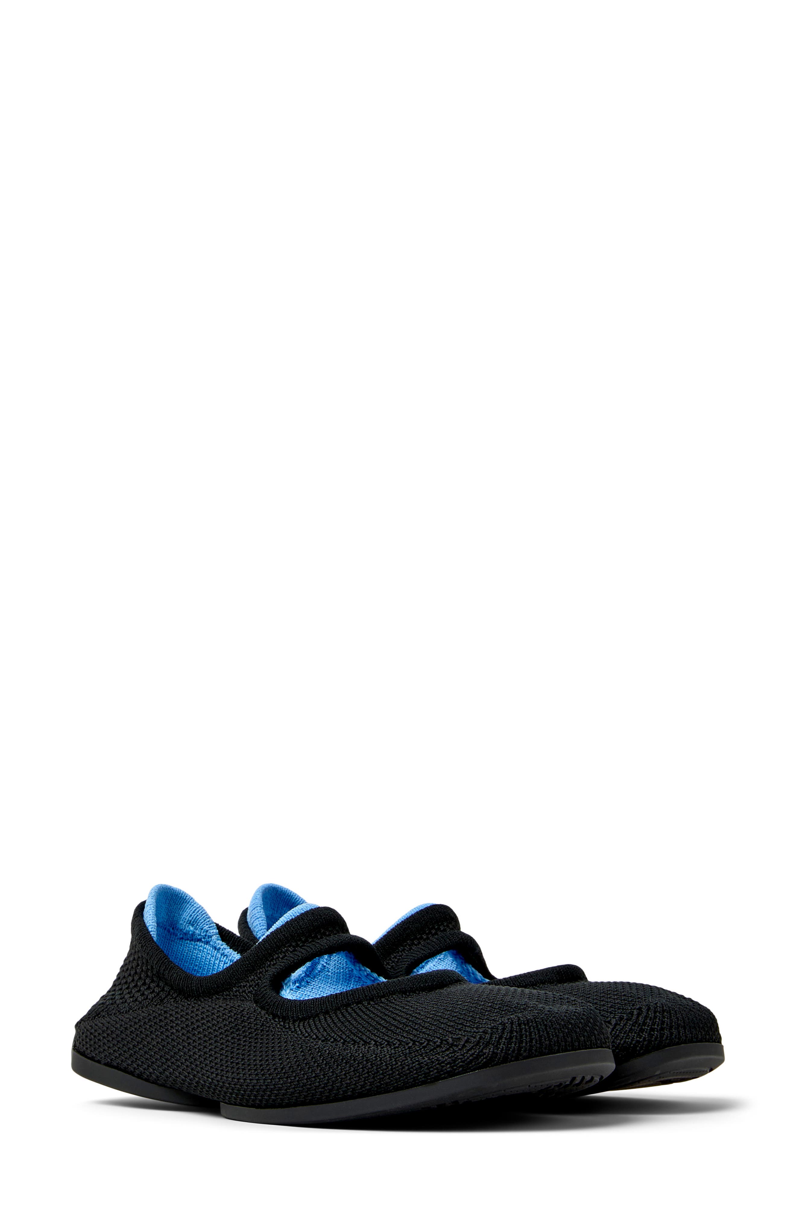 Camper Right Niko Mary Jane Flat, Main, color, Black