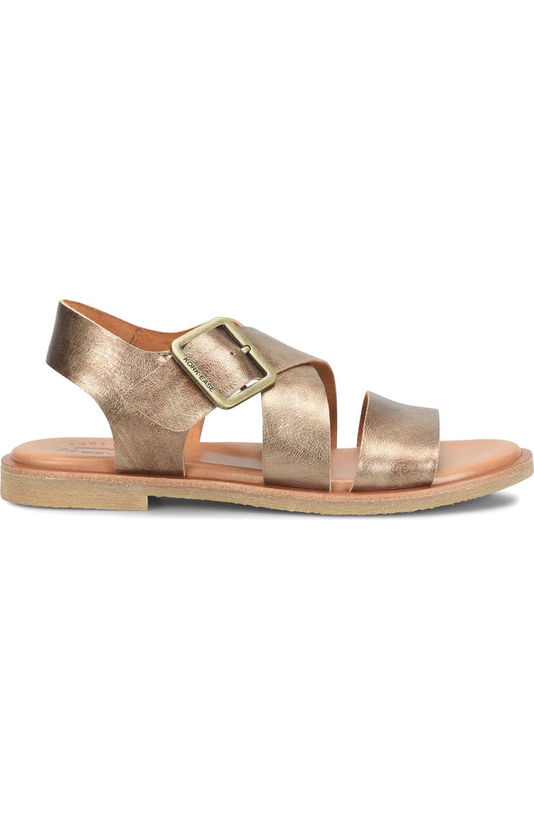 Kork-Ease<sup>®</sup> Dara Ankle Strap Sandal, Alternate, color, Bronze Metallic