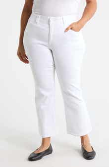 Democracy Fray Crop Flare Pants