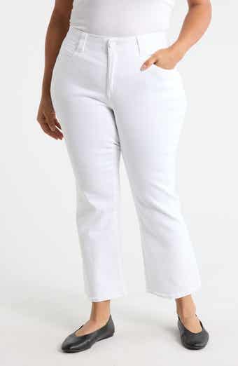 Democracy Fray Crop Flare Pants