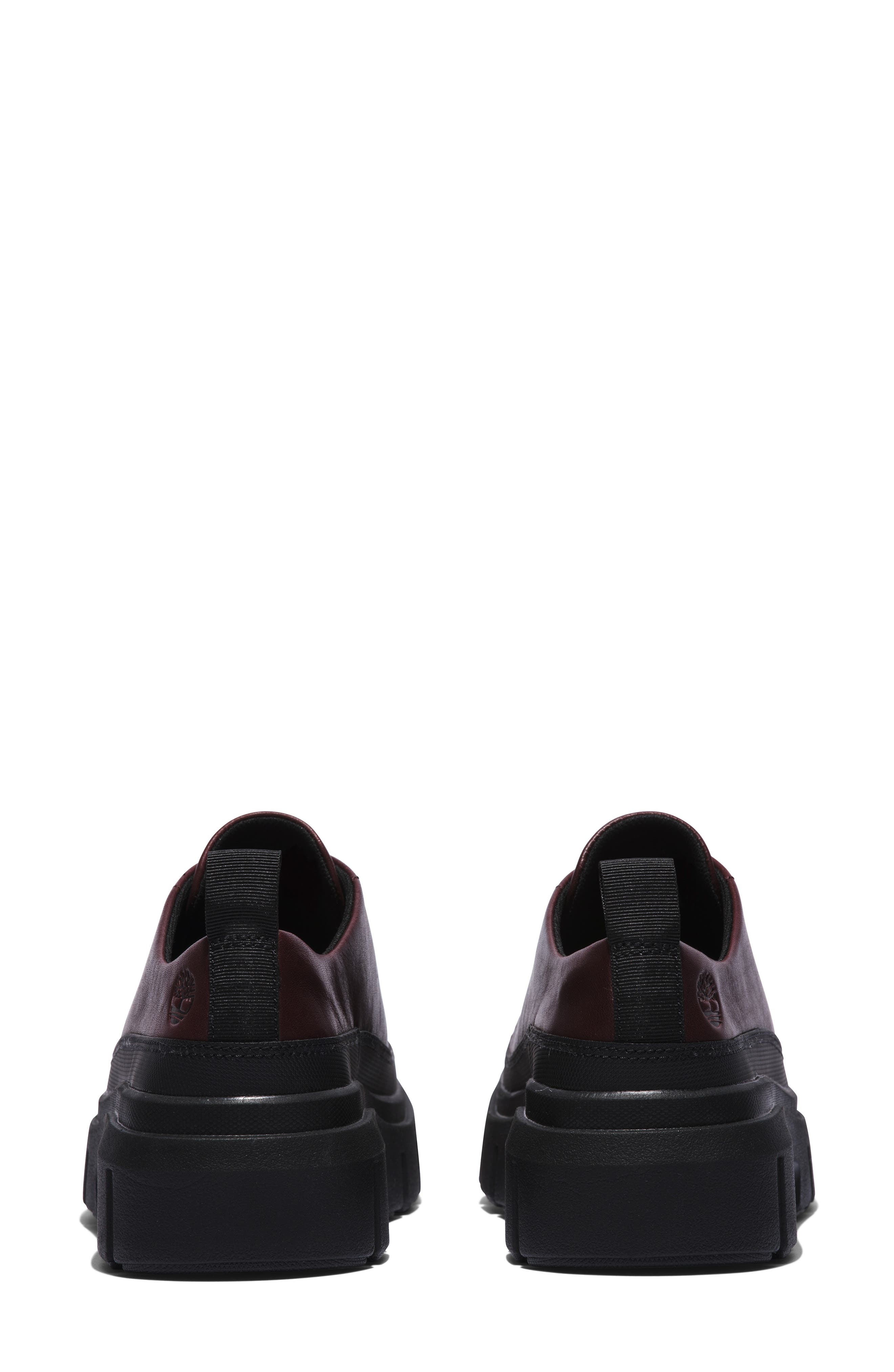 Timberland Greyfield Leather Platform Sneaker, Alternate, color, Burgundy Full Grain