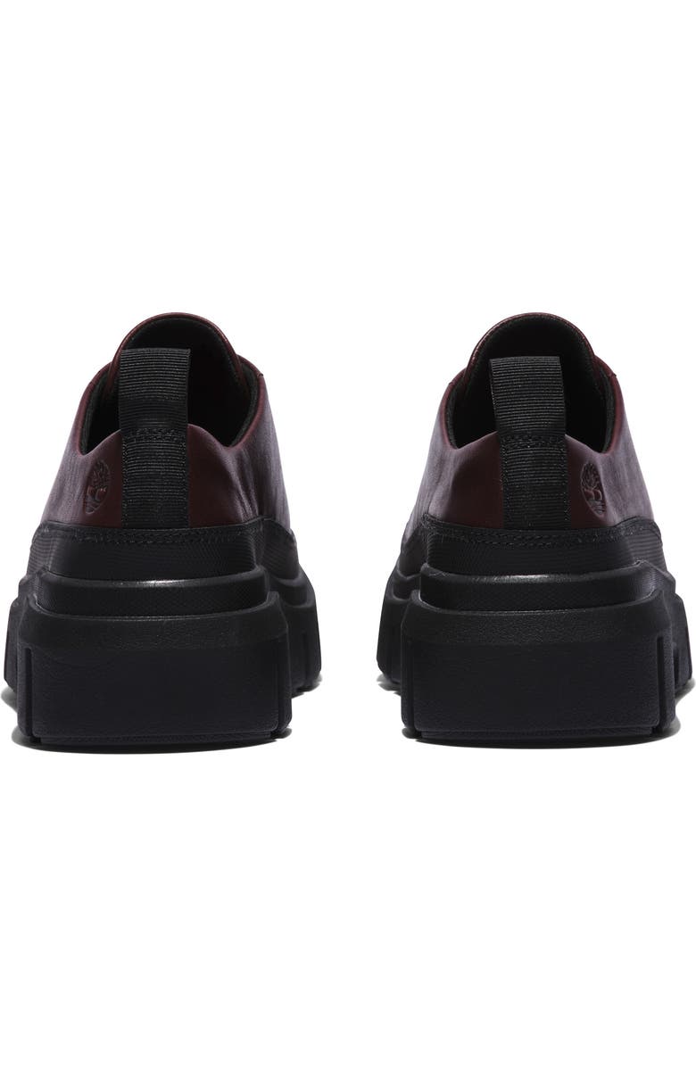 Timberland Greyfield Leather Platform Sneaker, Alternate, color, Burgundy Full Grain