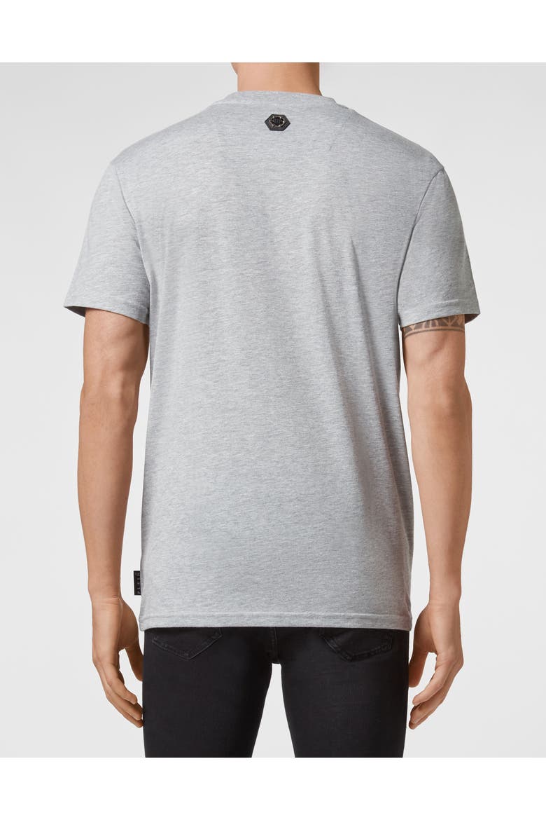 T-Shirt Round Neck Men, Alternate, color, grey