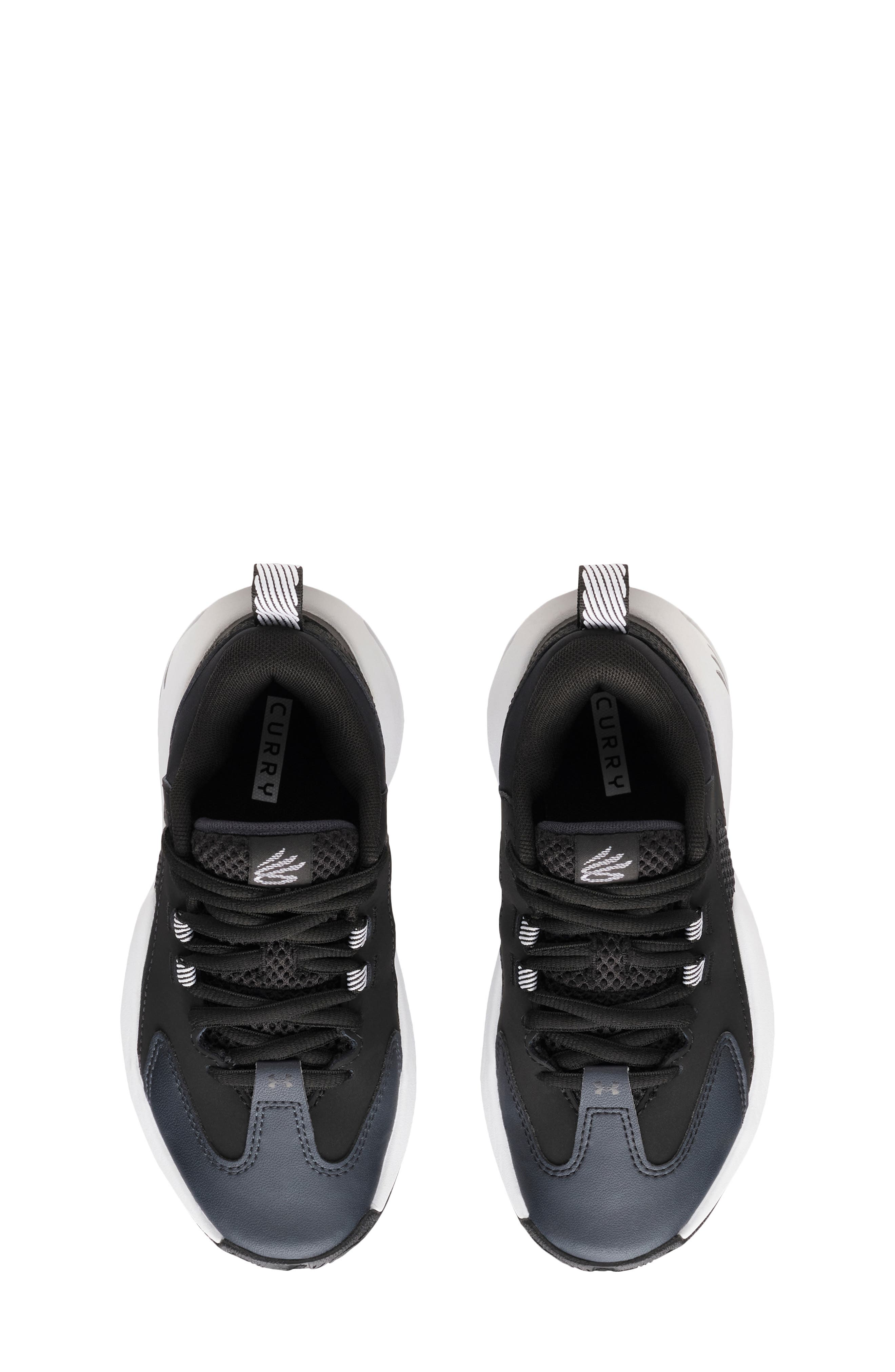 Under Armour Kids' Curry Sneaker, Alternate, color, Black