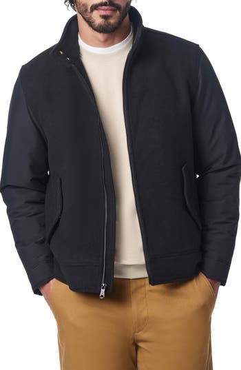 Bernardo Cityline Wool-blend Jacket In Black