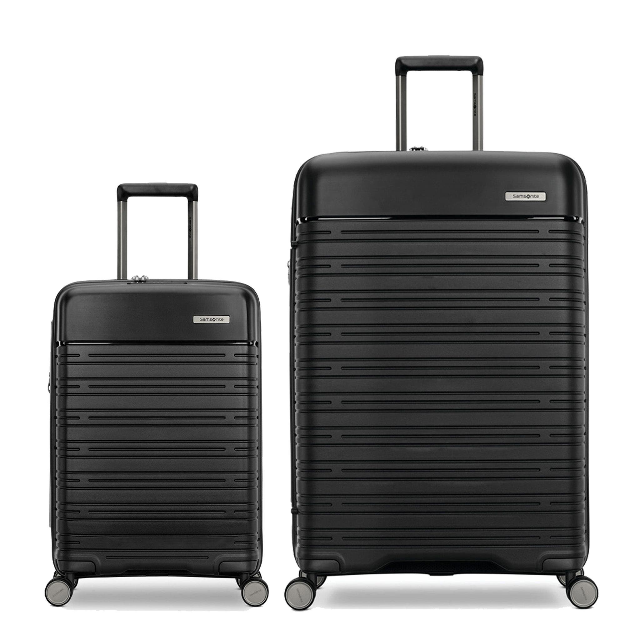 Samsonite Elevation Plus Global Carry On & Large Spinner 2-Piece Set, Main, color, Triple Black