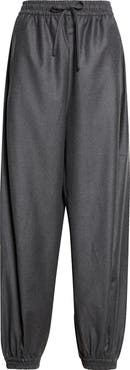Róhe Virgin Wool Balloon Track Joggers