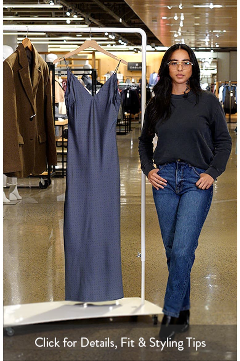Cross Rhinestone Maxi Slipdress video