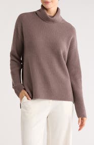 Nordstrom Wool & Cashmere Turtleneck Sweater