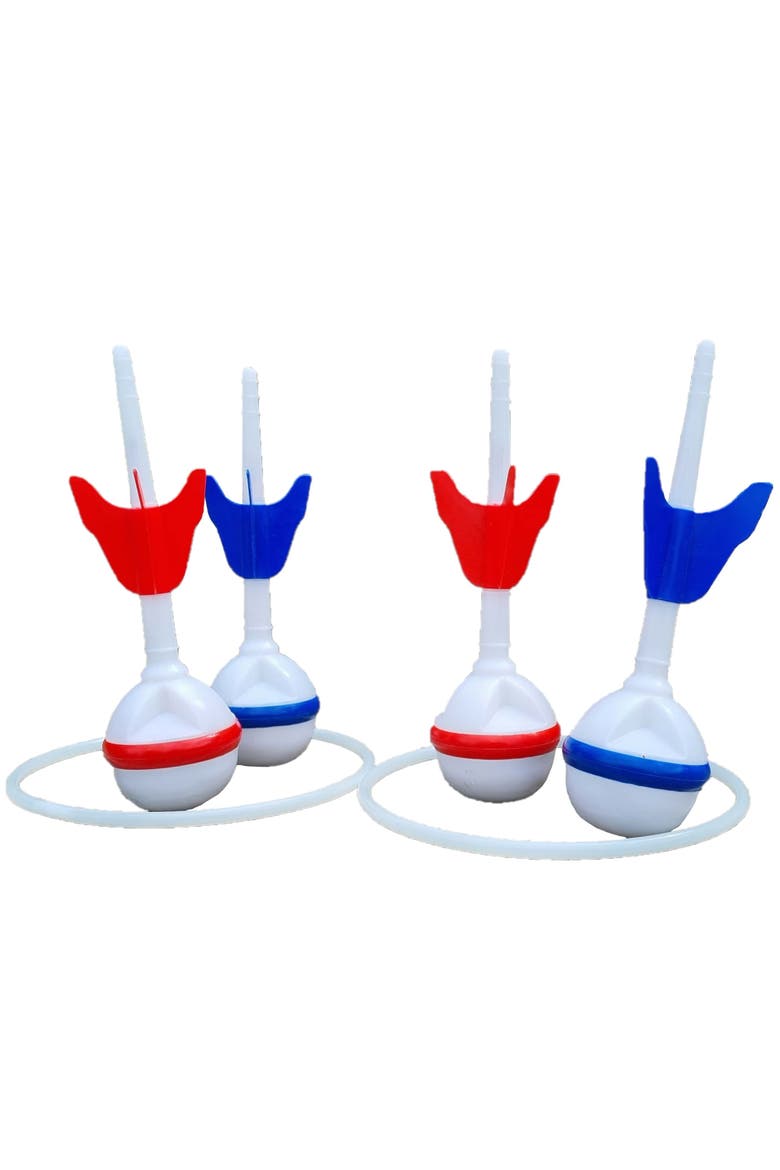 Deluxe Light Up Lawn Darts, Glow In The Dark Yard Game Set, 5+, Alternate, color, Multicolored