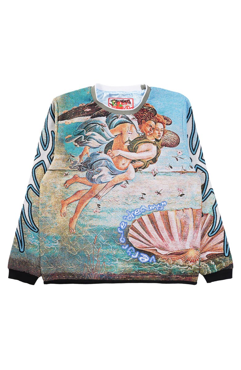 VERYRARE Birth of Venus Crewneck, Main, color, Blue