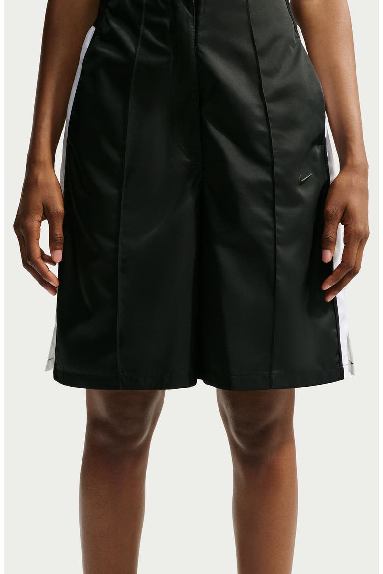 Naomi Osaka Mid Rise Shorts, Alternate, color, 010 BLACK/ BLACK