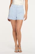 Cinq à Sept Tora Linen Blend Suiting Shorts