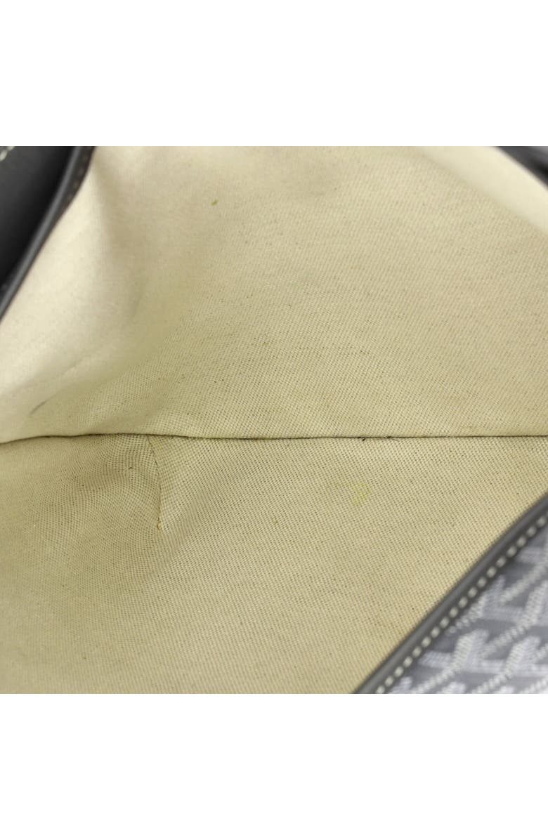 Pre-Owned Goyard Coursier Messenger Bag Coated Canvas and Leather, Alternate, color, Gray