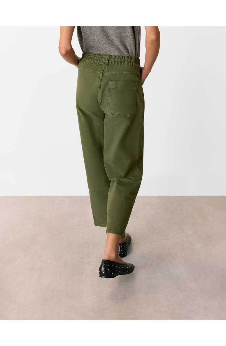 Whistles Relaxed Fit Tessa Trouser, Alternate, color, Khaki